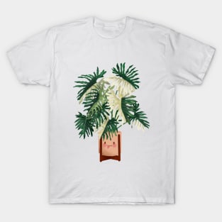 Cute Plant Illustration, Philodendron Plant Illustration T-Shirt